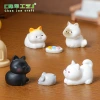 Cute mini cats, diy decorative accessories, micro-landscape desktop, car miniature dollhouse small ornaments Application Scenario
